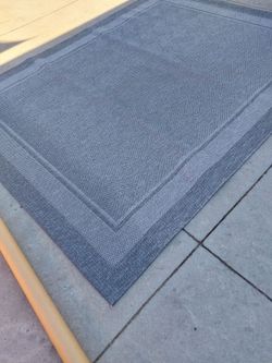 Laguna Indoor/Outdoor Area Rug, Daria Silver Iron