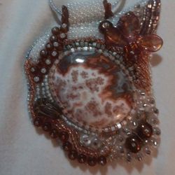 Jasper Necklace & Earring Set $25 OBO 