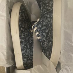 Sunstone Kiva Blue Paisley Size 9.5 Brand New