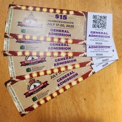 8 Tickets To The King County Fair July 17th -20th