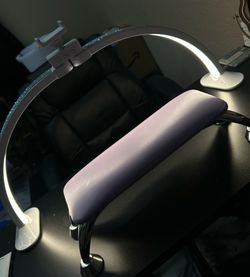Nail tech half moon lamp