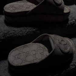 Gucci Platform Slides