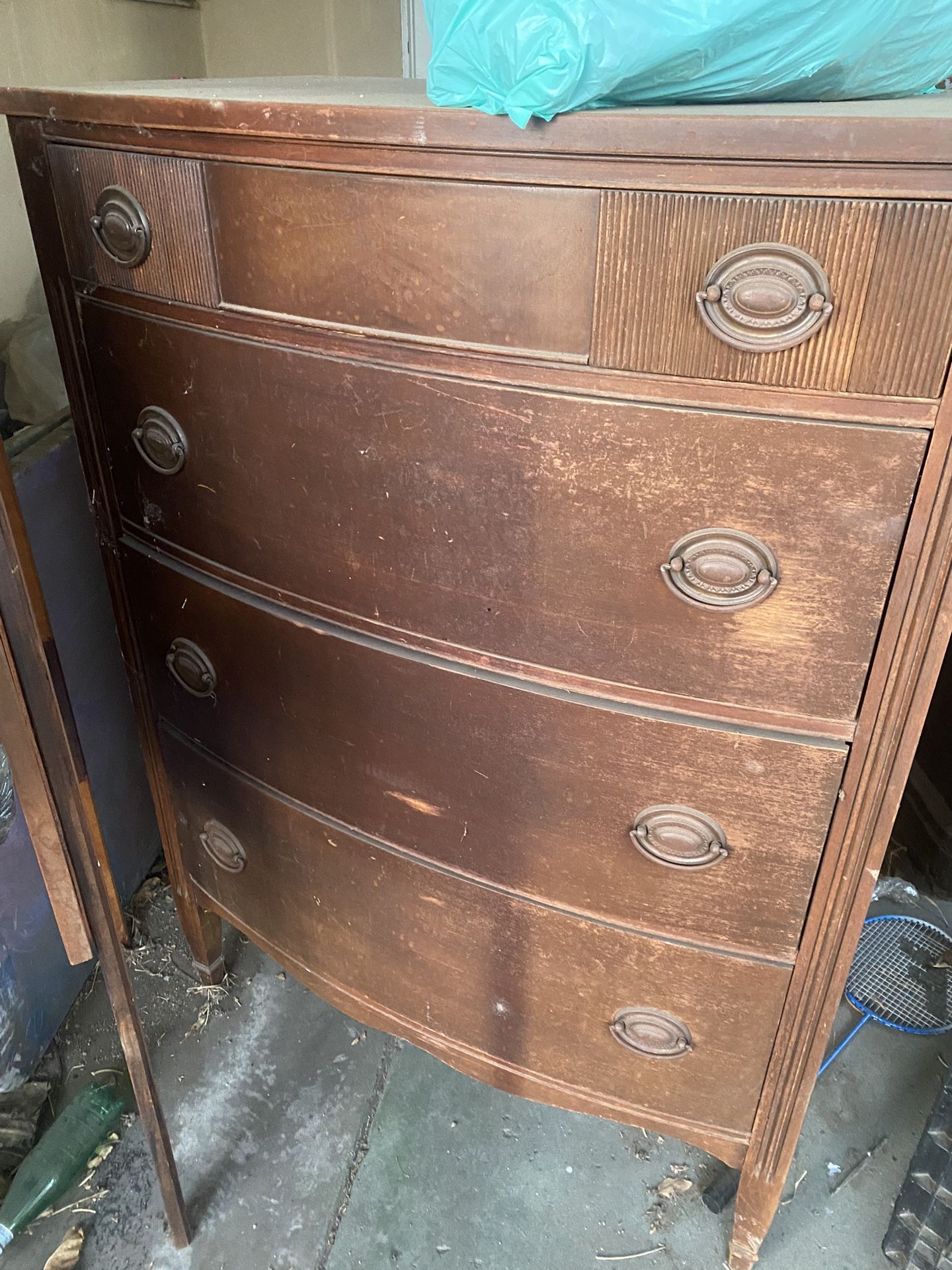 Two Dressers And Mirror Combo