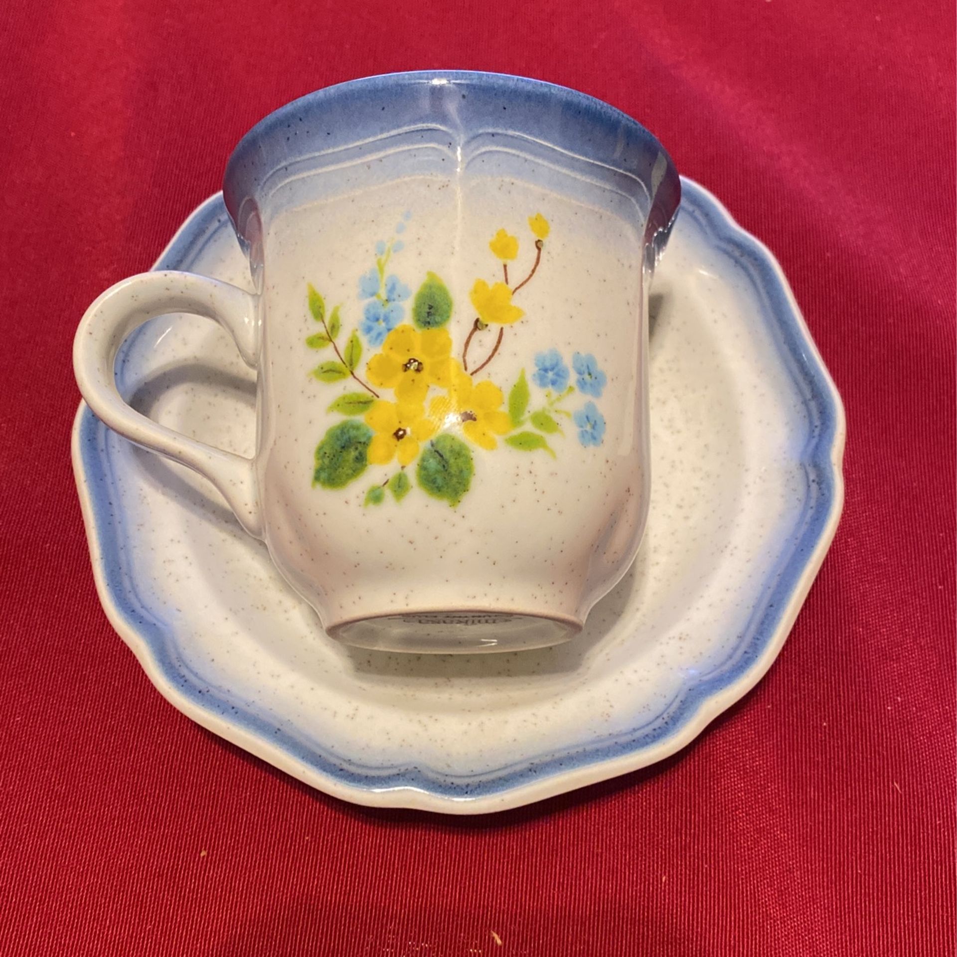 Vintage Mikasa Country Club Japan Cup And Saucer