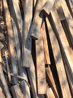 FREE LUMBER – Mostly 2x4s