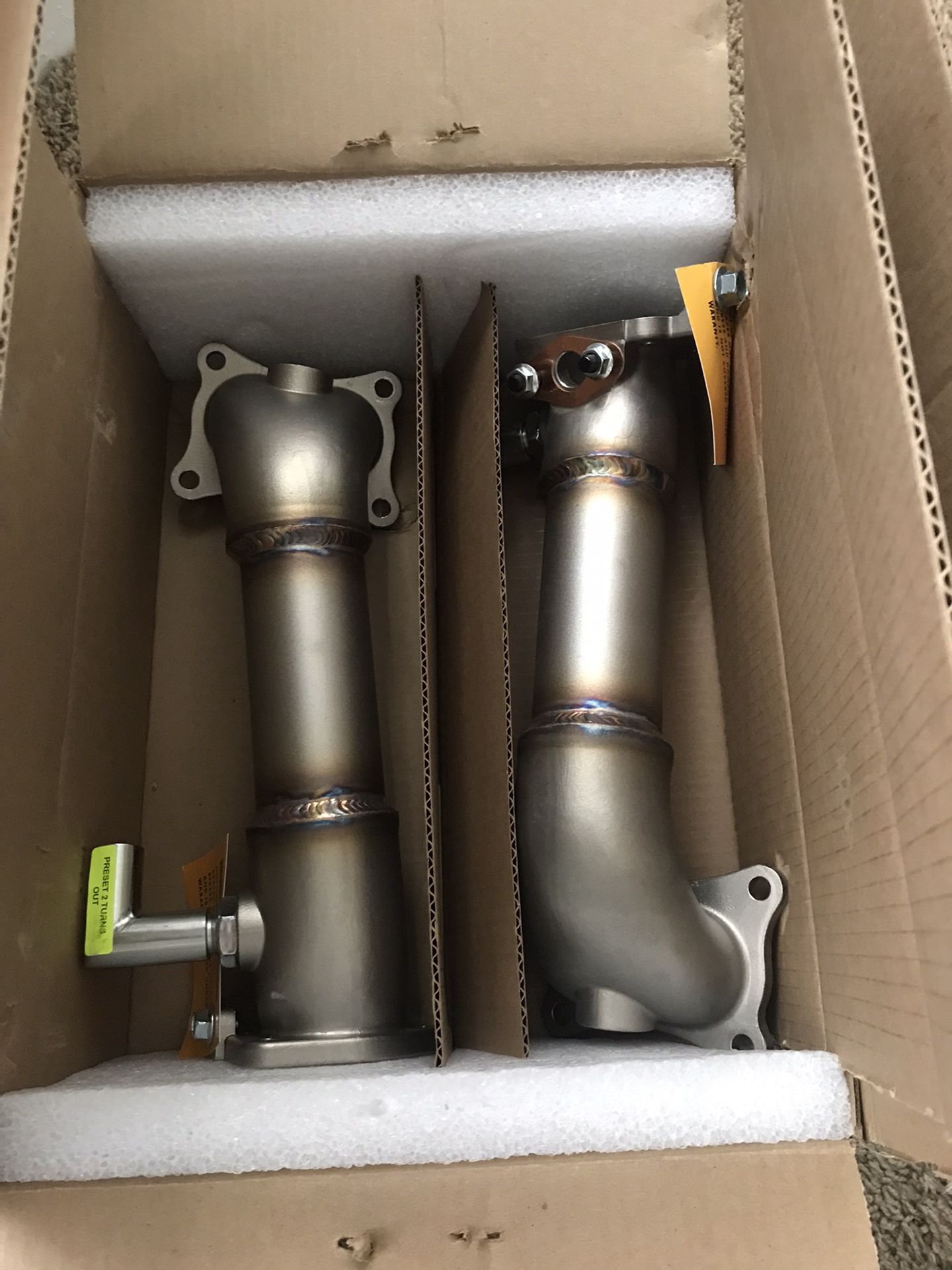 Rv6 Performance Downpipes And J Pipe
