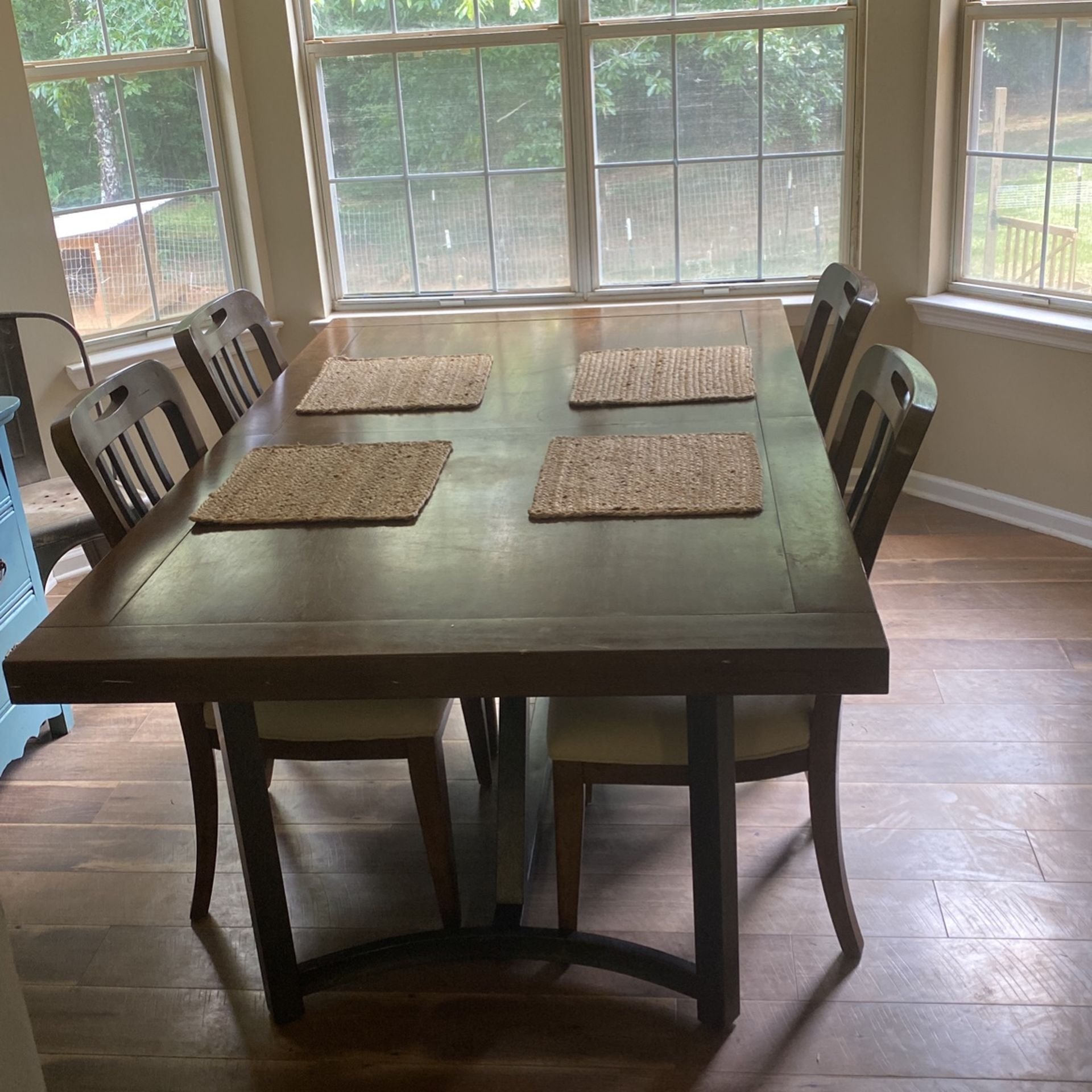 Printers Alley Trestle Table Top, Aged Brandy