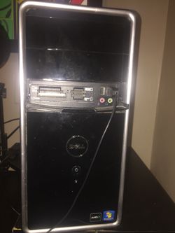 TWO COMPUTER TOWERS AND TWO MONITORS WITH WIRELESS KEYBOARD AND USB MOUSE ALL FOR 120$ (NEED GONE ASAP)
