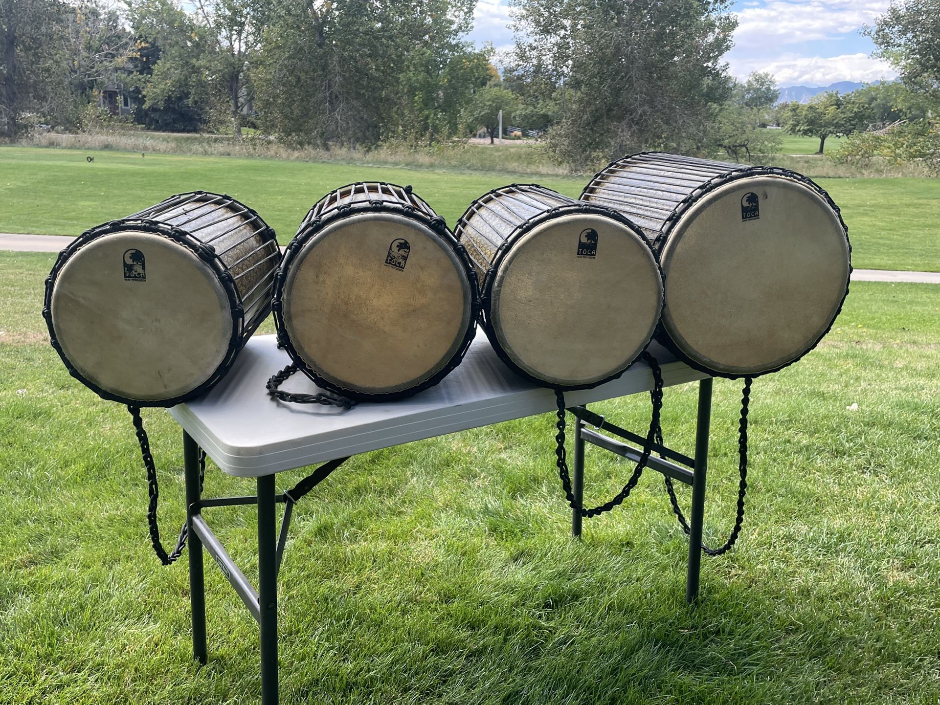 Toca Freestyle Dundun (Djun Djun) Percussion Drums - $800