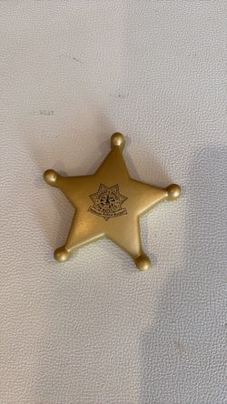 San Mateo County Sheriff Millbrae Police Bureau Star Badge