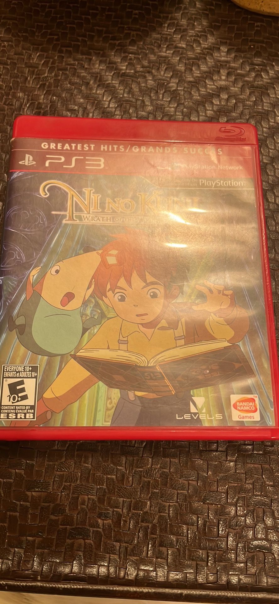 Ni No Kuni: Wrath of the White Witch PS3 Greatest Hits Complete w/ Manual CIB