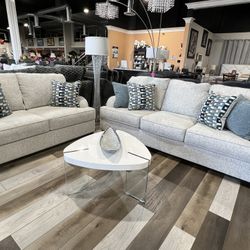 2 Pc Sofa  Bed And Loveseat 