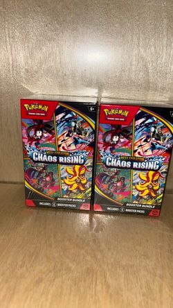 Pokémon Mega Evolution Chaos Rising Booster Bundle x2