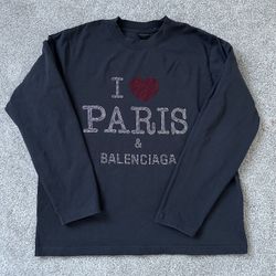 Balenciaga Rhinestone Long Sleeve