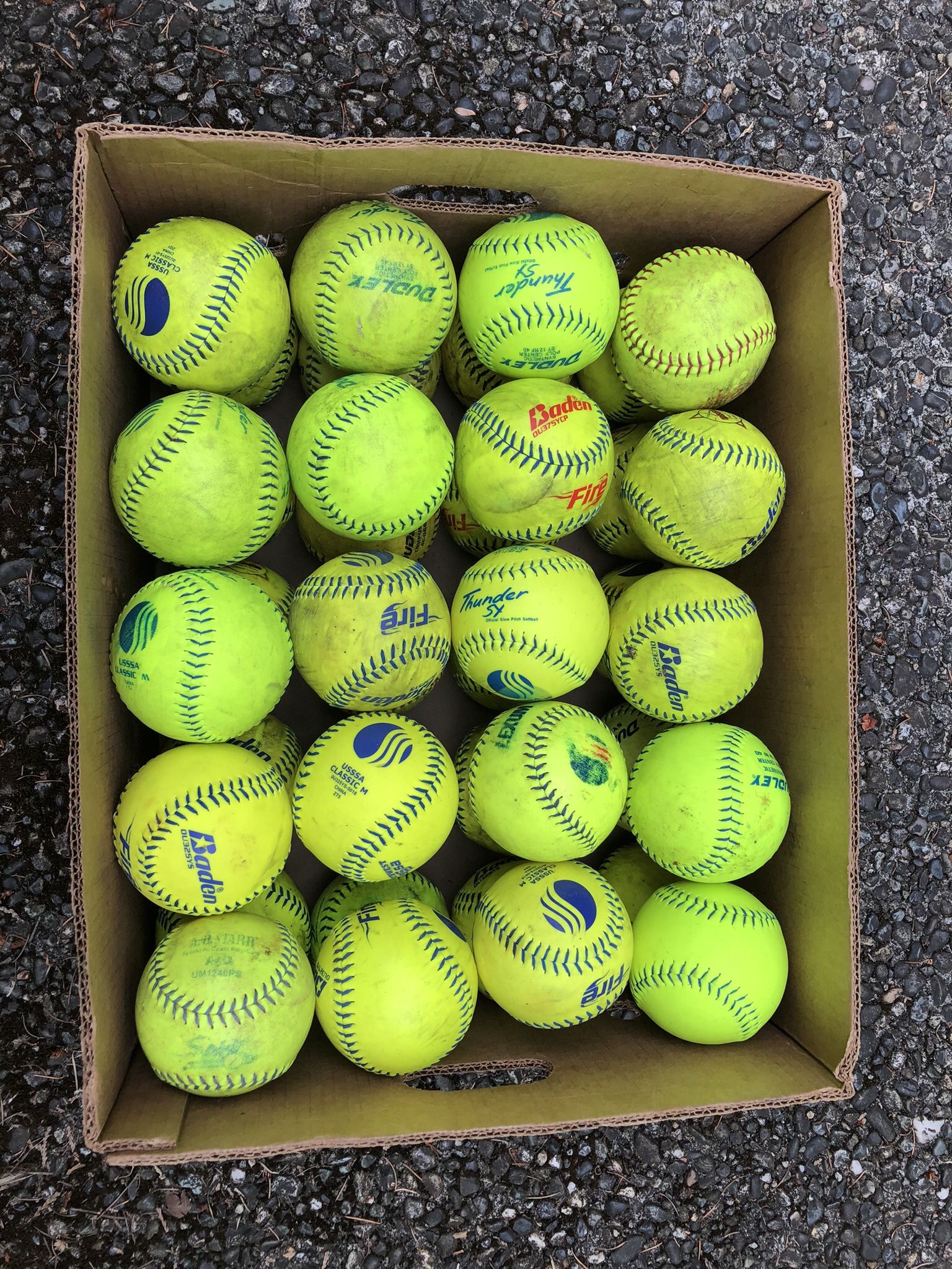 Baden Fire 12” Softballs