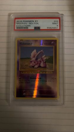 Pokémon XY 2016 Nidoran reverse foil #43