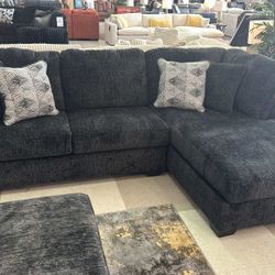 OM• $38 Initial • Brand New Sectional With Chaise 