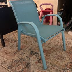 Kids Blue Chair (Aqua)