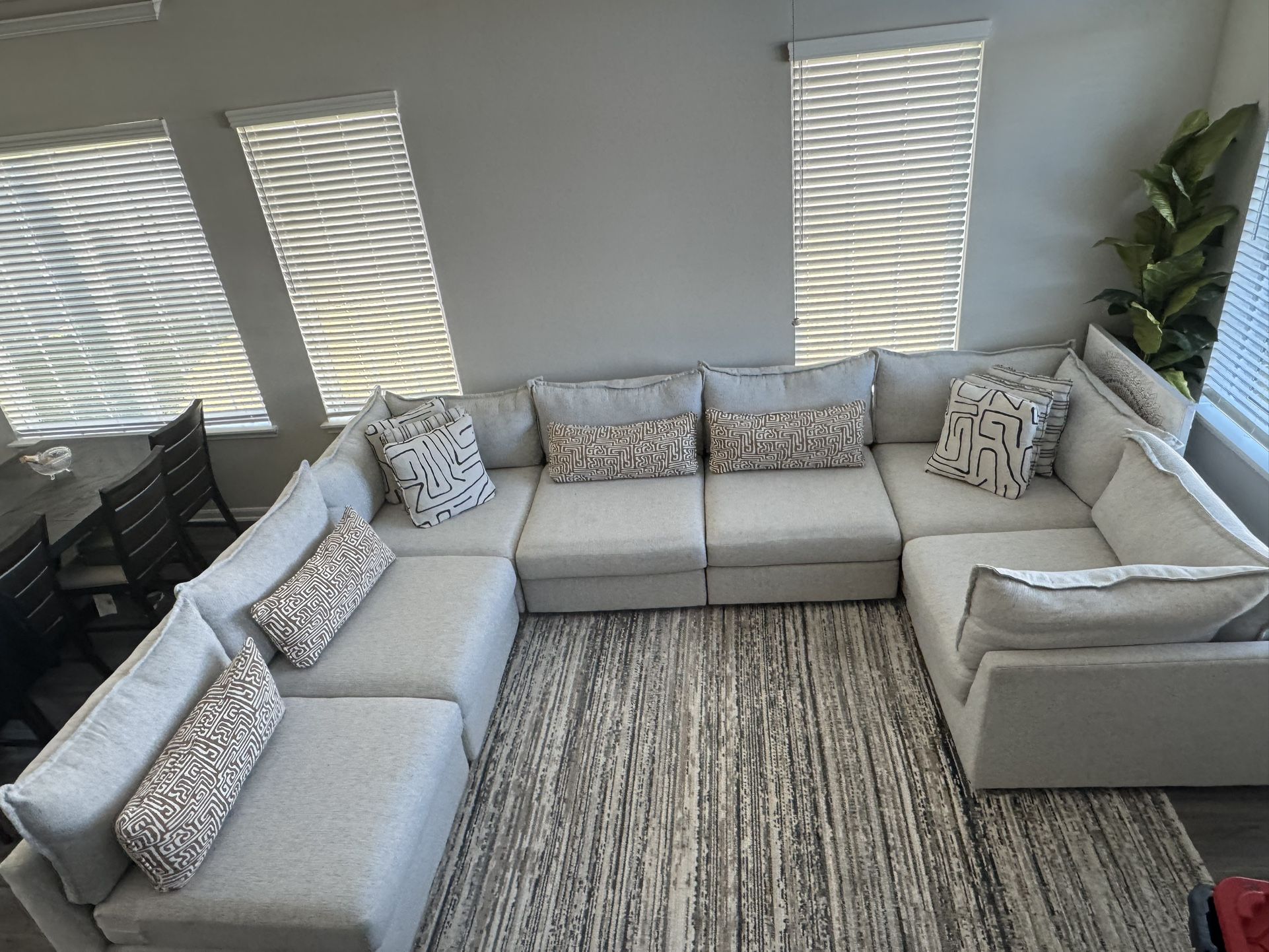 New 7pc Living Room Set