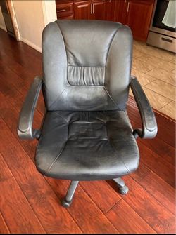 Leather office chair