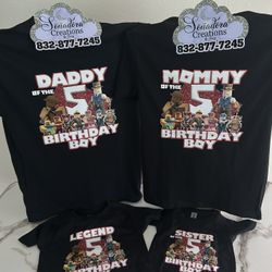 Playeras Para Fiestas De Roblox 