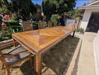 Vintage 12’ Drexel Heritage Dining Set