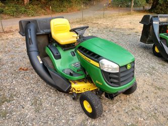 John deere d120 discount mower for sale