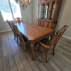 Dining Table And China Cabinet