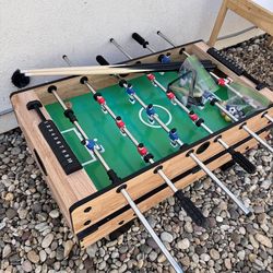 Combo Foosball (Table Soccer)/ Pool Table -FREE