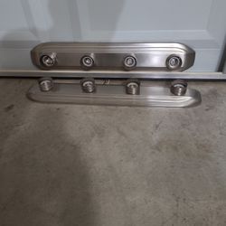 Hampton Bay

 4-Light Brushed Nickel Retro Bathroom Vanity Light

