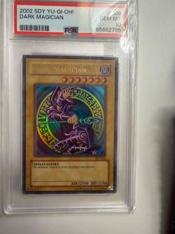 2002 YUGIOH! STARTER DECK YUGI DARK MAGICIAN SDY #006 - PSA 10 POP125