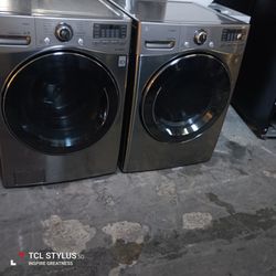 Set Washer And Dryer LG Gas Dryer Everything Is And Excellent Condition 3 Months Warranty Delivery And Installation 