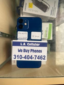 Iphone 12 mini 64gb Blue Unlocked
