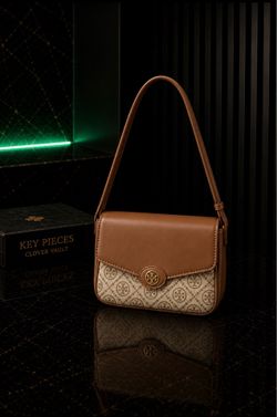 Small brown purse