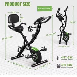 🔥ON SALE🔥Caromix Folding Exercise Bike