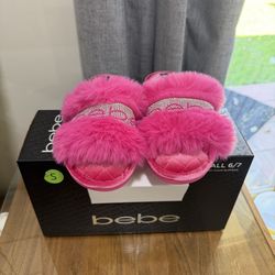 New Hot Pink Bebe Slippers!