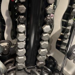 Dumbbells Steel Stand  With Steel Weights 