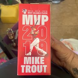 Mike Trout MVP Bobble head