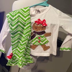 Gingerbread Christmas outfit