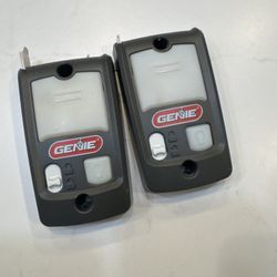 Two Genie Garadge Door Openers