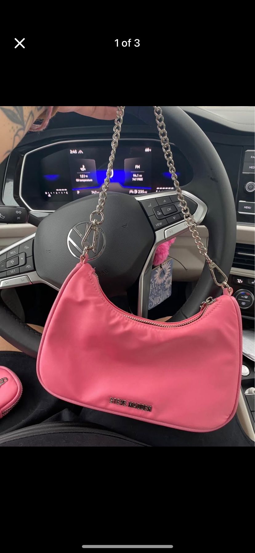 Pink Steve Madden Purse