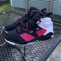 Nike Air Jordan Boys Size 7Y Black Athletic Shoes Sneakers DM1159-006