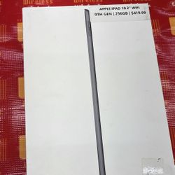 iPad 10.2inch 9thGeneration 256gb New 