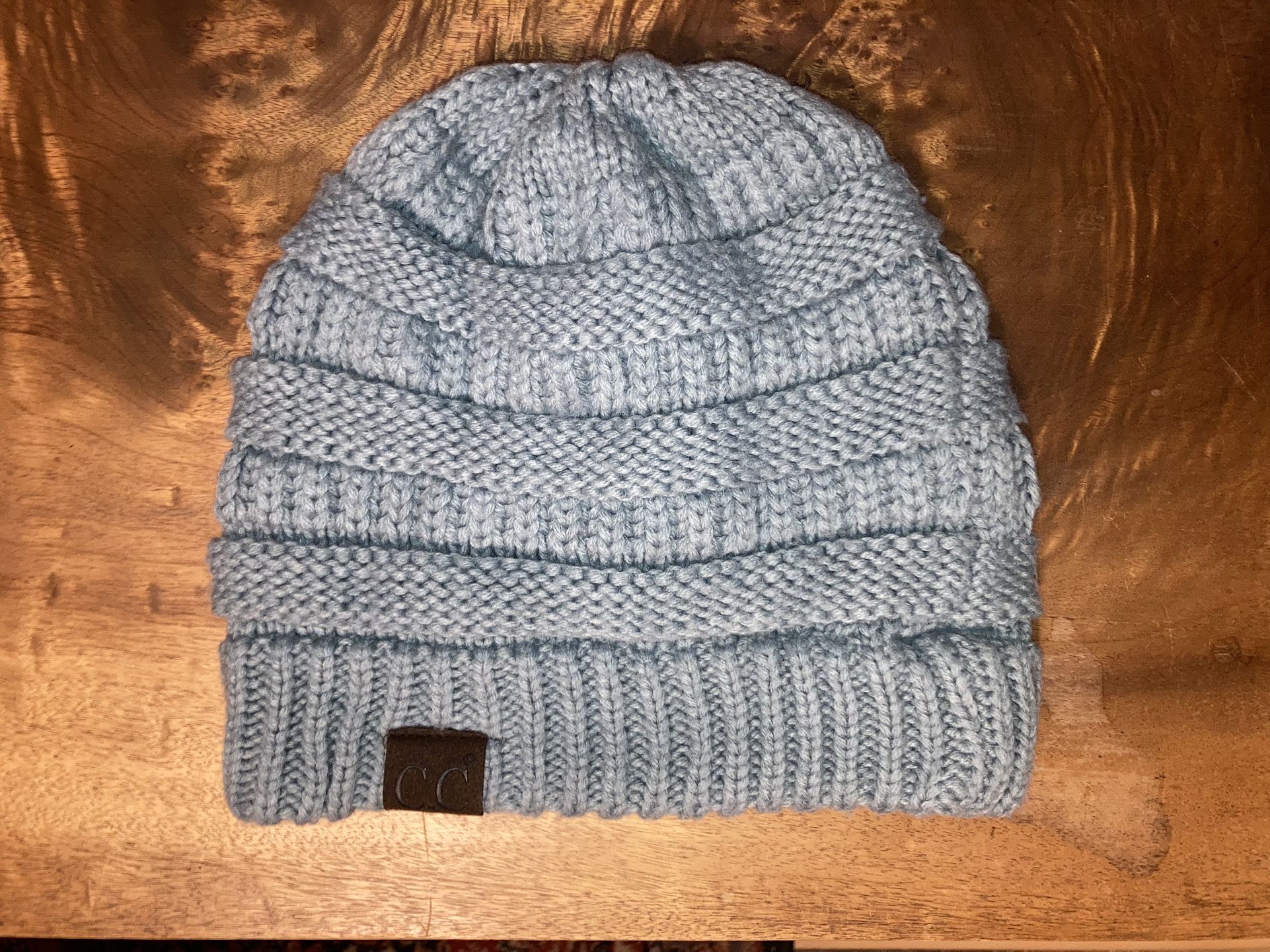 CC Beanie Hat - Seafoam Blue/Green