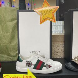 Gucci Sneakers W/box - Size 4 In Women’s