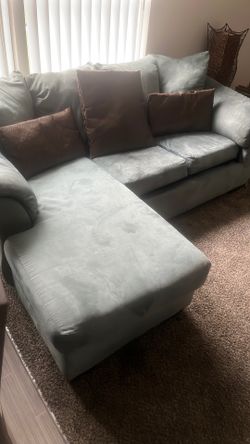 Green couch