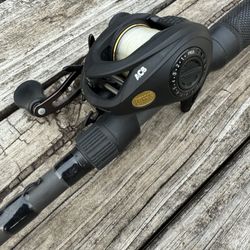 Lew’s Tournament Pro Baitcaster Reel & Rod