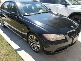 2007 BMW 328i. Black, 4 door  for sale