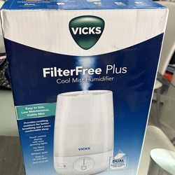 Cool mist humidifier VICKS $29
