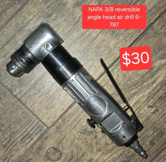 NAPA 3/8 Reversible Angle Head Air Drill